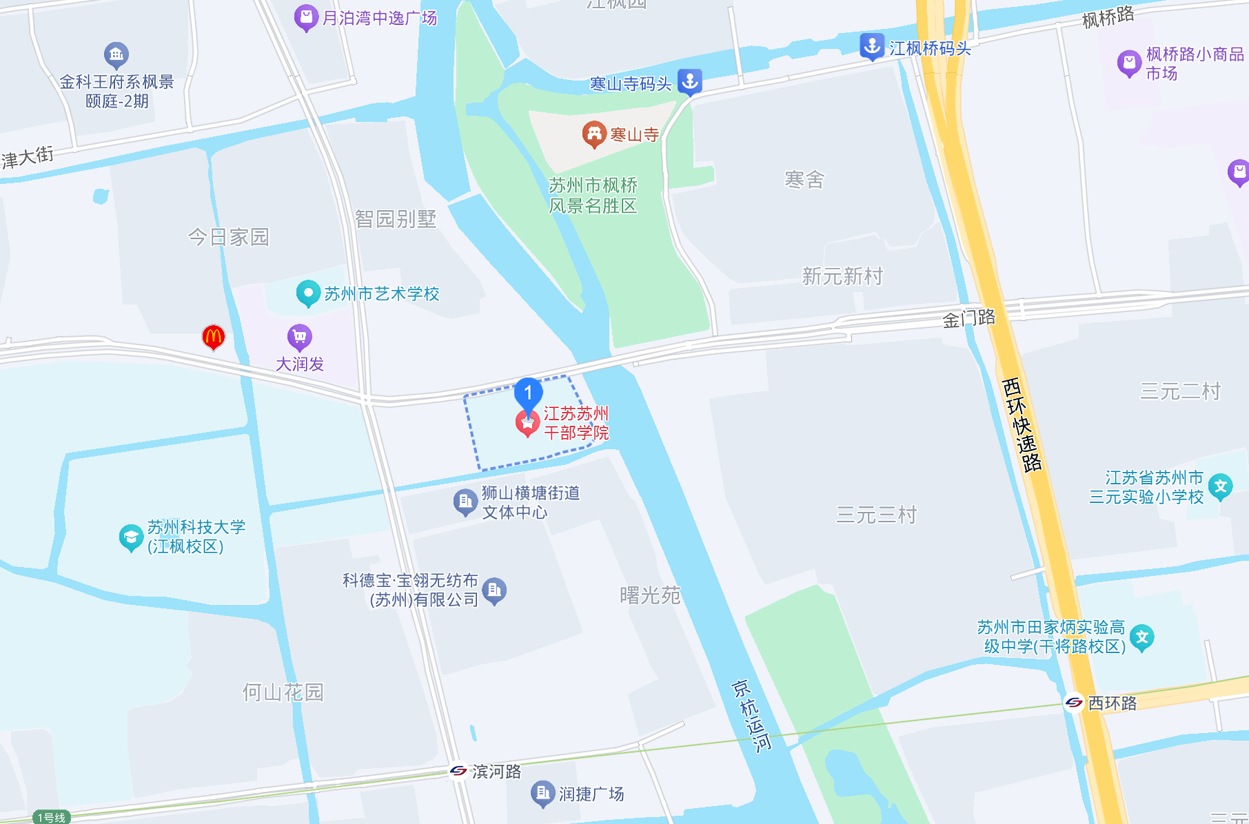 学院地图